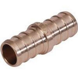 Shark Bite UC016LFA 3/4" X 3/4" Brass PEX Coupling