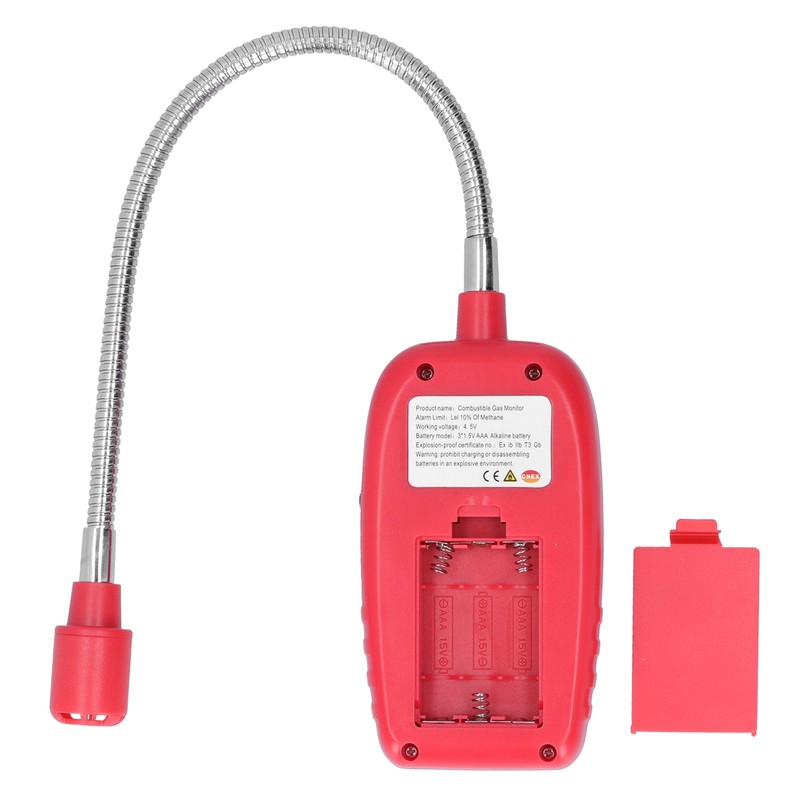 WT8820 Portable Combustible Flammable Gas Detector Natural Gas Methane Leakage