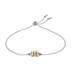 Fossil 32010710 Women's Bracelet, 925 Silver, Silver, silver