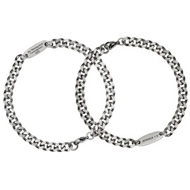 Shields of Strength Men's Be Strong And Courageous Bracelet- Joshua 1:9