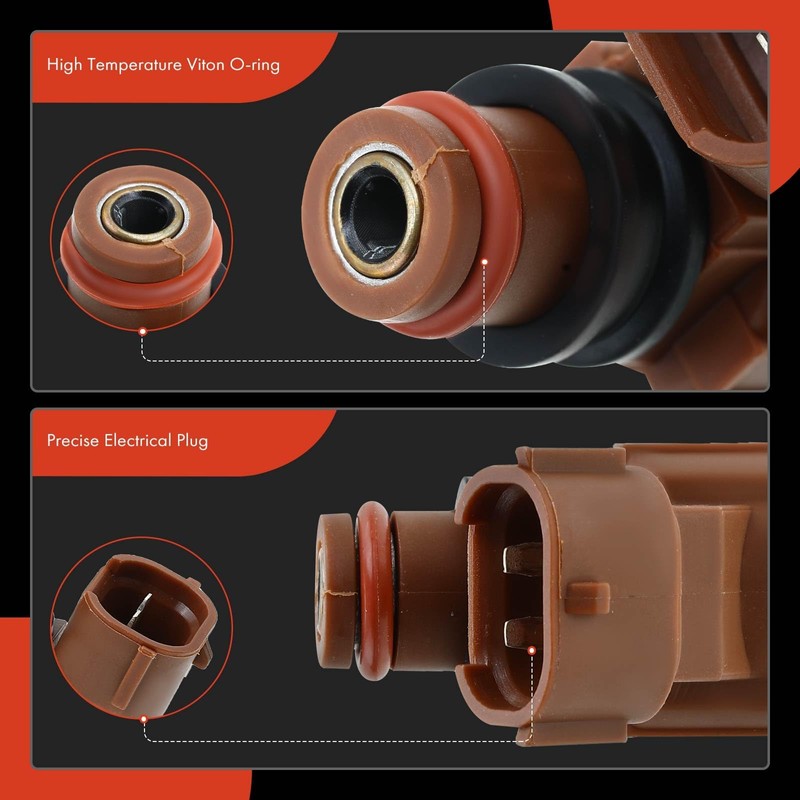 A-Premium Inyectores de combustible compatibles con Mazda Protege 1999-2000 L4