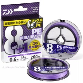 Daiwa UVF PE Dura Heavy x8+1 +Si2 Sinking PE Braid Fishing Line (JDM) - 14 lb