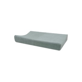 Jollein Terry Changing Mat Cover, Sea Green, 50 x 70 cm, 85% Cotton, 15% Polyester, Oeko-Tex Certified, Changing Mat Cover