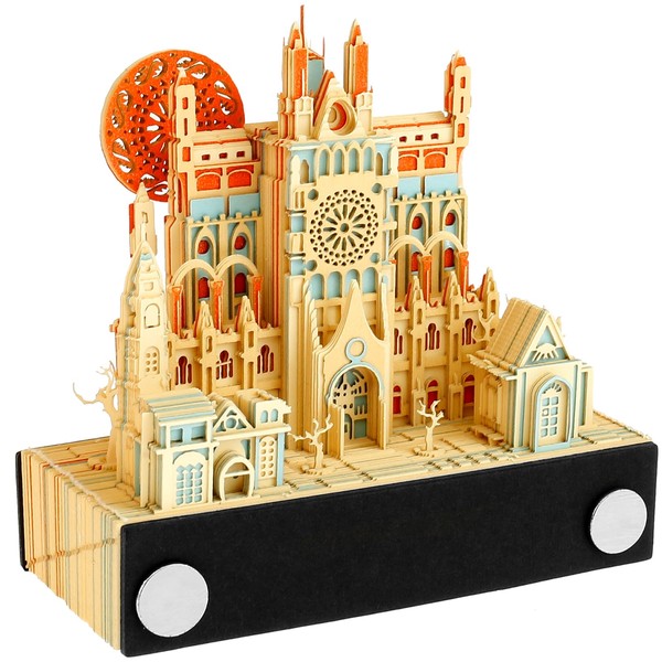 3D Art Memo Pad Creative Forest 3D Desk Note Pad