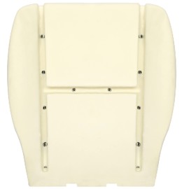 KUAFU Bottom Seat Foam Cushion Pad Compatible with 2007-2014 Chevy Silverado 1500 2500HD 3500HD LT LS LTZ Z71 Front Driver Side Beige