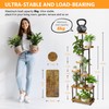 Vsoke 62" Plant Stand with 4 Full Spectrum Grow Lights,