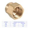 M METERXITY Brass Reducer Coupling - Brass Reducer Pipe Fitting