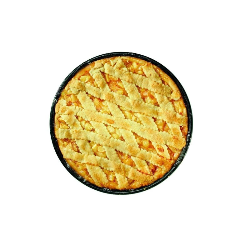 Dr.Oetker "Tradition Pizza/Baking Tray, Steel, Black, 32 cm