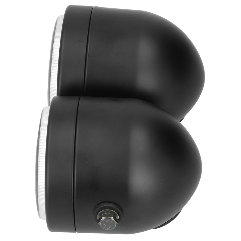 Universal LED Headlamp Double Lamps Round Angel Eyes High Low