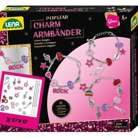 Lena 42728 Popstar Charm Bracelets Folding Box, Multi-Colour