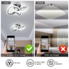 Hallway Light Acrylic Modern LED Ceiling Light Fixtures Cool White