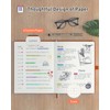 Smarpau Bullet Dotted Journal A5, Hardback Notebook with 320 Pages