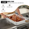 4 Pack 20.9 X 12.8 X 3.9 Inch Deep Stainless