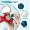 MMQ 8 Pieces Triangle Powder Puff Face Soft Triangle Makeup