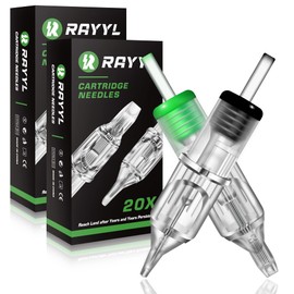 Rayyl Assorted 40Pcs Needles 5RL 7RL 7M1 9M1