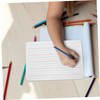 NUOBESTY 4 Rows 3 Square Dry Erase Board Dry Erase