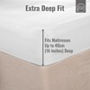 Rohi 16"/40cm Extra Deep Fitted Sheets King Size – Soft
