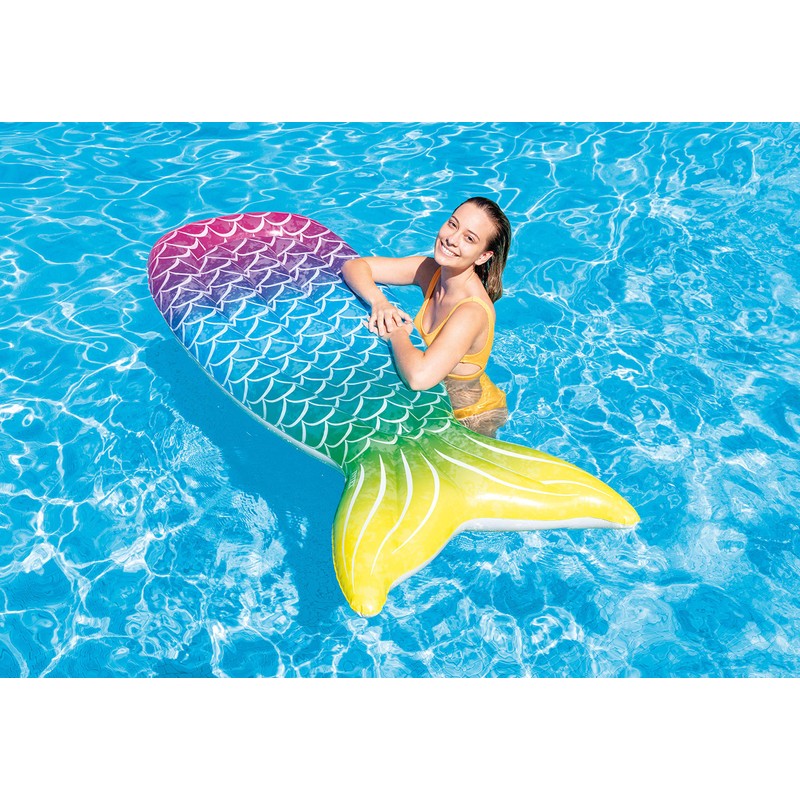 Intex 58788EP Mermaid Tail Pool Float, 70in x 28in x
