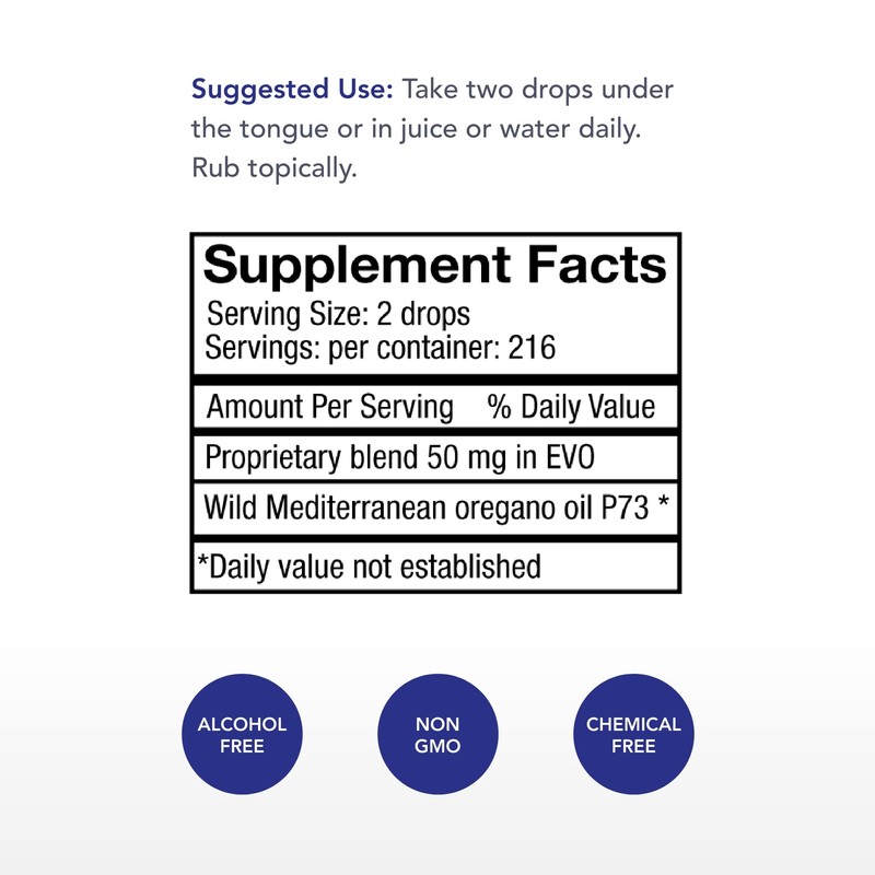 Physician's Strength OregaWild - 13.5 mL - 100% Wild Oregano