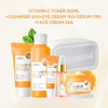 Summer Vitamin C Brightening Skincare Kit, Including 17ml Vitamin C Serum,