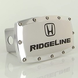 Elite Automotive Products, Inc. Logo Billet Tow Hitch Cover for Honda Ridgeline (Chrome)