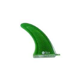 Slice RTM Hexcore Centre Fin 9" - Green - Produced using top of the range resins and fibre glass cloth