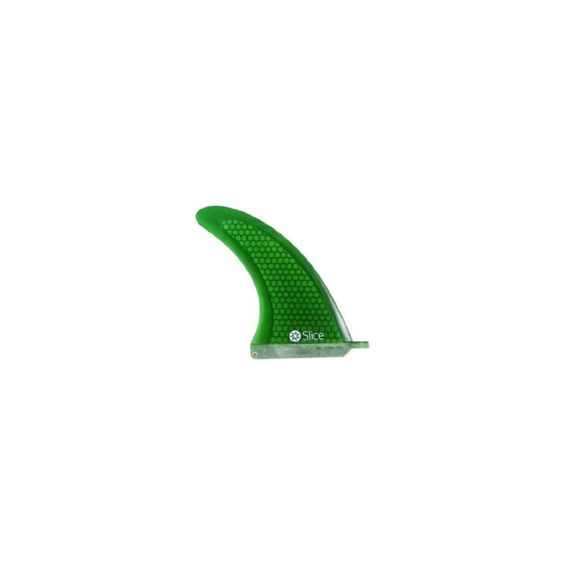 Slice RTM Hexcore Centre Fin 9" - Green - Produced