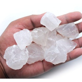 Madagascar Minerals Gem Decor Rough (1 LB) (Crystal Quartz)
