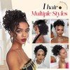 Sidaila Messy Bun Hair Piece Curly Bun Hair Pieces for