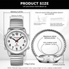 Hearkent Atomic Talking Watch with Large Numbers and Expandable Strap