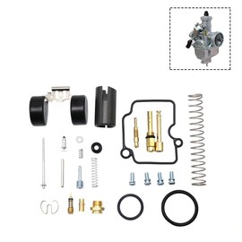 VM22 Carburetor Repair Kit for VM22 With Gasket Floats Jets Motorcycle Carburetor Repair Kit Motorbike Repairing Part for YM YBR125 JYM125