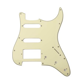 Alnicov 3Ply SSH Electric Guitar Pickguard Scratch Plate and Back Plate Set for Electric Guitar, Mint Green