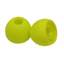 ITIS 10 Replacement Earbud tips Ear Gel for Monster Beats, iBeats,Tour, Urbeats se, Urbeats, Powerbeats （Not for PowerBeats 2 Wireless）, HeartBeats, Diddybeats In-Ear Headphones With ITIS Headphone Cable Cord Clip (GREEN, MEDIUM)