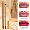 MADGININE Lip Liner Set 12 Pcs Lip Pencil, 12 Colours