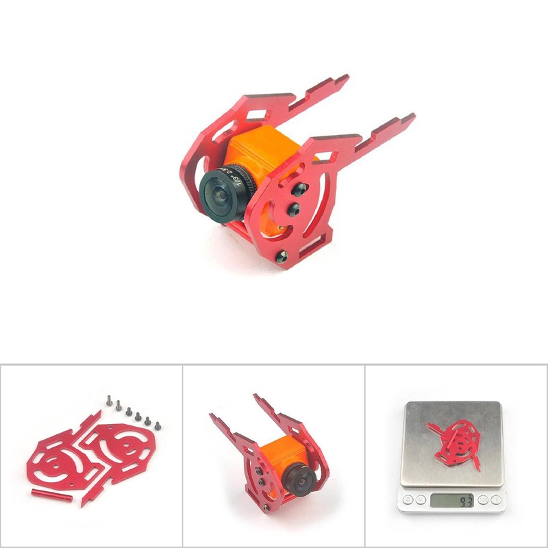 2 PCS Adjustable Angle CNC Aluminum Camera Mounting Bracket for