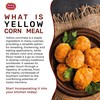 Spicy World Yellow Corn Meal Medium Grind 4 Pound (64oz)