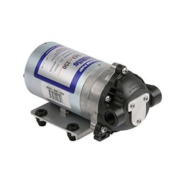 Pentair Hypro Shurflo 8000-543-250 Internal Bypass Agricultural Spraying Diaphragm Pump, 1.8 GPM c/w Santoprene Diaphragm, Viton Valves, Self-Priming Upto 8 Feet, 50PSI, 12V, 3/8" NPT Female Port