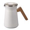 HARIO S-STP-600-W Stainless Thermal Pot, Storage Capacity, 20.3 fl oz