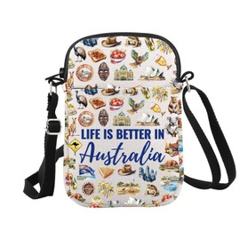 Australia Souvenir Makeup Bag Australia Vacation Gift Australia Trip Gift for Australia Lover (in Australia CR EU)