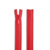 Fire Red 24" Invisible Heavy Duty Zipper - Non Separating