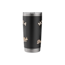 Mimosa Brunch Club Orange Cocktail Funny Women Stainless Steel Insulated Tumbler