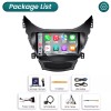 For Hyundai Elantra 2011-2013 Android 12 Car Stereo Apple CarPlay