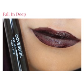 COVERGIRL 3 Pack Covergirl Melting Pout Vinyl Vow Liquid Lipstick 255 Fall In Deep Plum