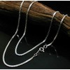 [100 Pieces] Venetian Necklace, Men's Necklace, Silver Chain, Silver Necklace,
