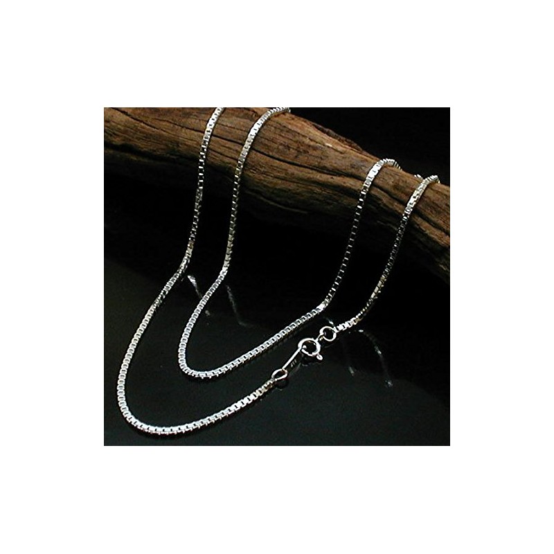 [100 Pieces] Venetian Necklace, Men's Necklace, Silver Chain, Silver Necklace,