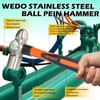 WEDO Ball Pein Hammer,32oz Stainless Steel Ball Peen Hammer With