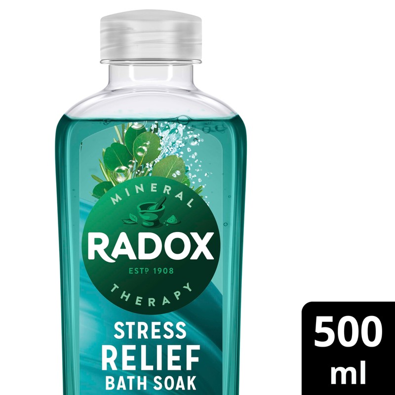Radox Mineral Therapy Stress Relief Bath Soak uniquely blended with