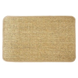 Primaflor – Ideen in Textile Cat Scratching Mat – Sisal Mat – Suitable for Underfloor Heating – Sisal Carpet for Wall and Floor, 50 x 50 cm, Nut