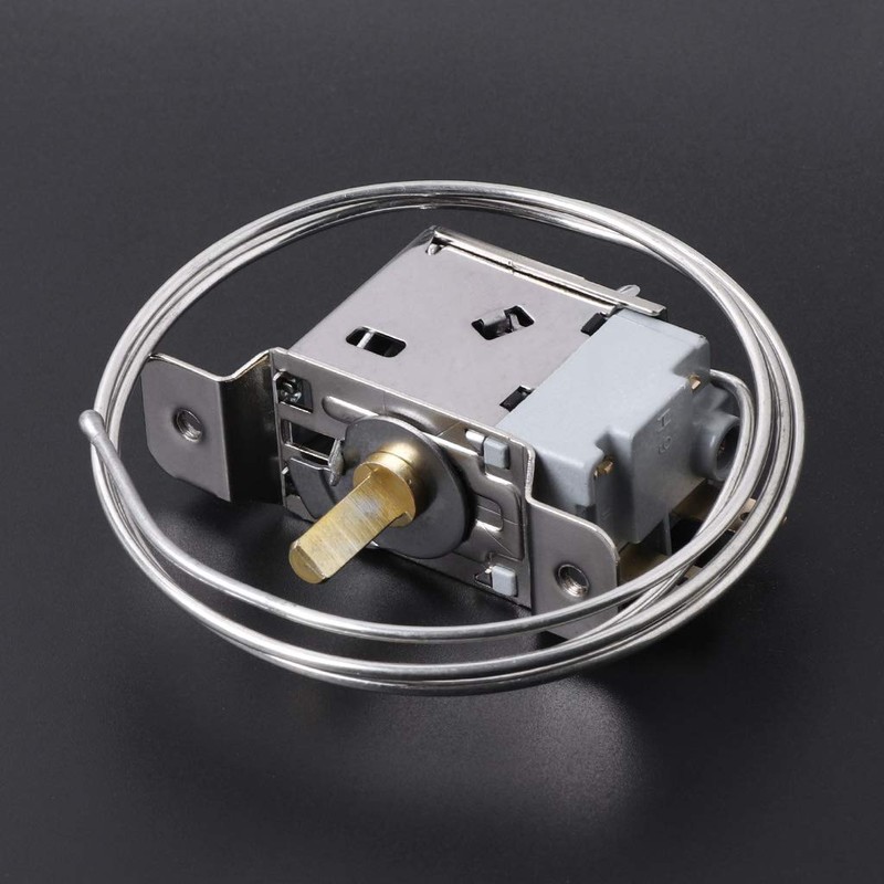Ocobudbxw Temperature Controller New WPF22-L 2Pin Refrigerator Thermostat Household Metal