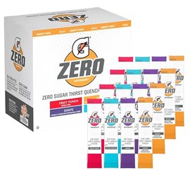 Gatorade G Zero Powder Variety Pack - 40 count - Gatorade Powder Packets - Gatorade Zero Powder Packets - Gatorade Powder Zero - Gatorade Zero Sugar - Gatorade Powder Mix Variety - Gatorade Sugar-Free Hydration with Essential Electrolytes